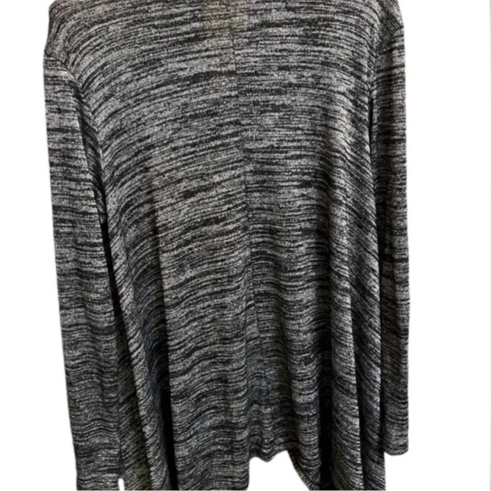 PASSPORTS Waterfall Asymmetric SMwomen's open front button gray Cardigan Duster